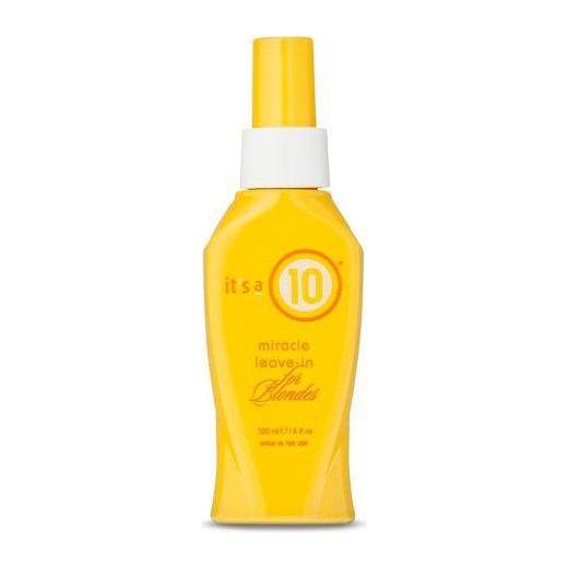 Pasteur Pharmacy It's a 10 Leave-In Hair Treatment for Blondes, 4 oz, with nourishing formula for blonde hair care.