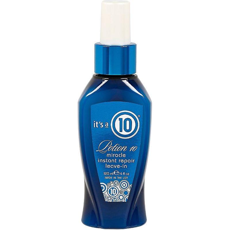 Pasteur Pharmacy It's a 10 Miracle Instant Repair Leave-in Hair Treatment in 4 oz bottle, showing the product label and packaging.