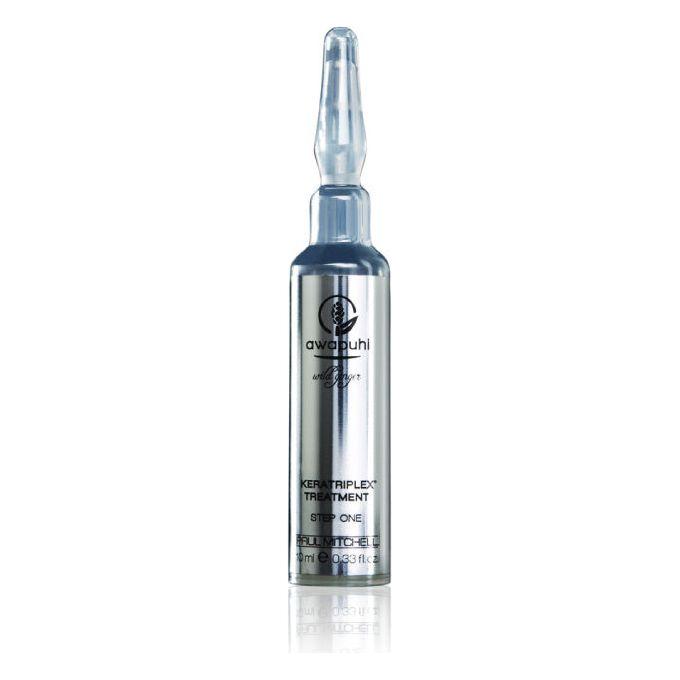 Paul Mitchell Awapuhi Wild Ginger Keratriplex Hair Treatment 0.33oz, natural hair care product in a small tube