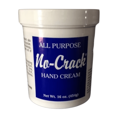 Pasteur Pharmacy Dumont No-Crack Hand Cream in 16 oz bottle, all-purpose hand lotion with moisturizing and soothing properties.