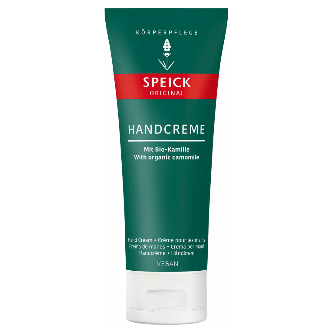 Speick Original Hand Cream in 75 ml tube, moisturizing hand cream with natural ingredients from Pasteur Pharmacy.