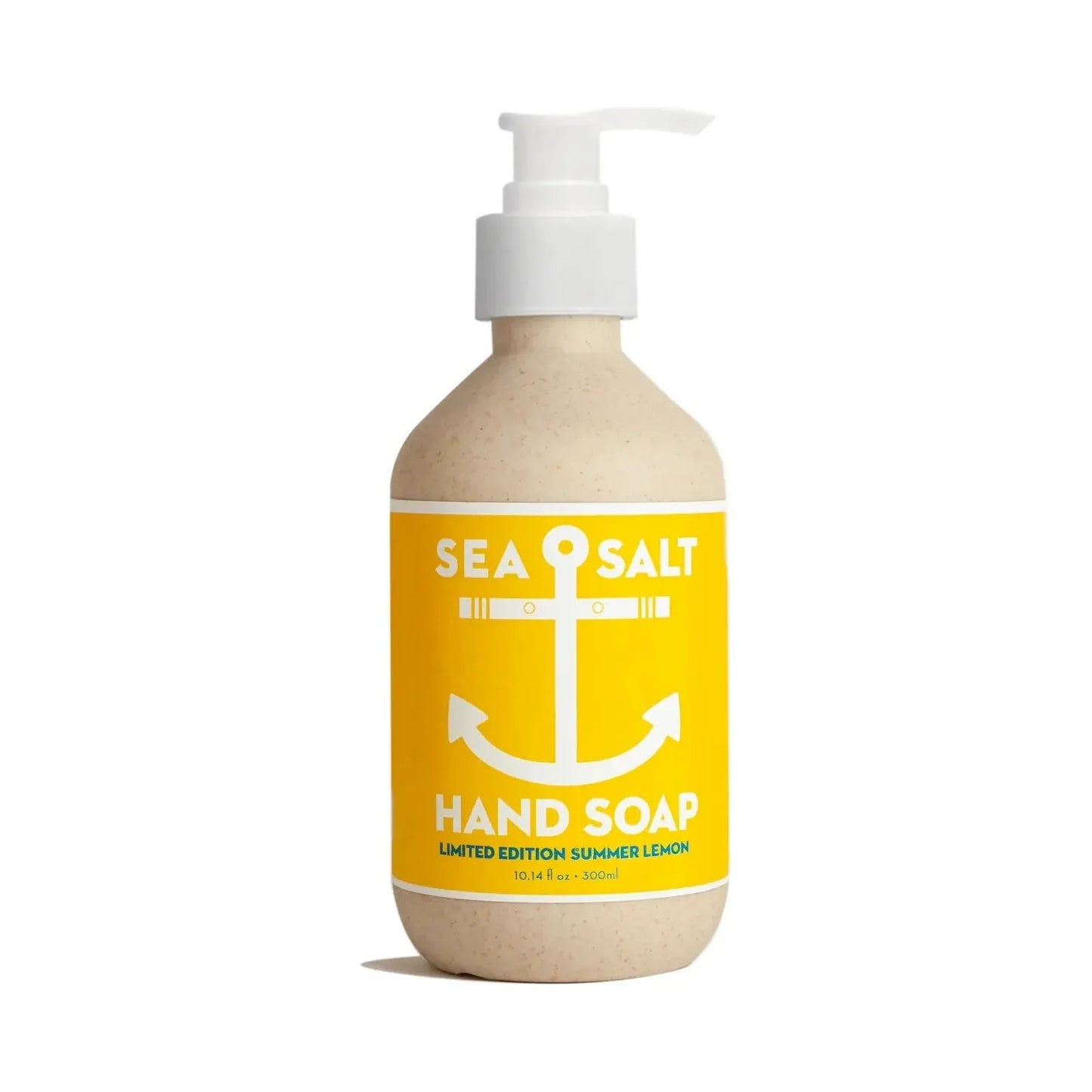 Kalastyle Swedish Dream Sea Salt Hand Soap by Pasteur Pharmacy, 10.14 fl oz bottle with white pump dispenser, textured label.