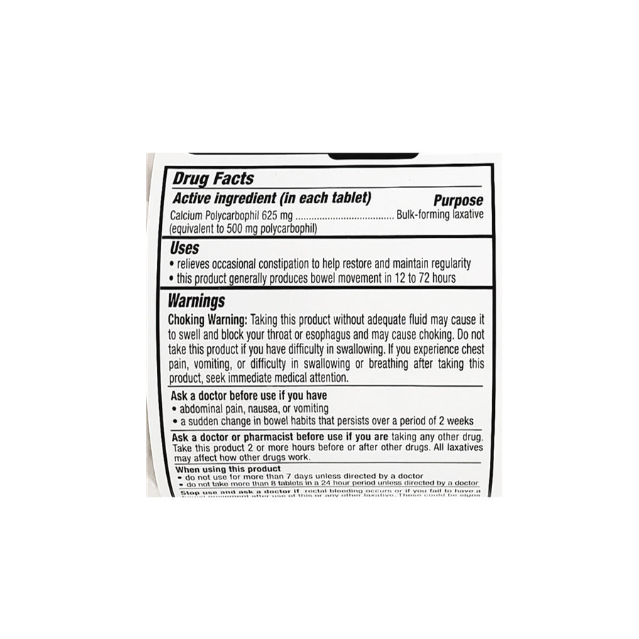 Fiber Unboxed Tablets 625 Mg from Pasteur Pharmacy, 90 count, health and beauty supplement for digestive health.