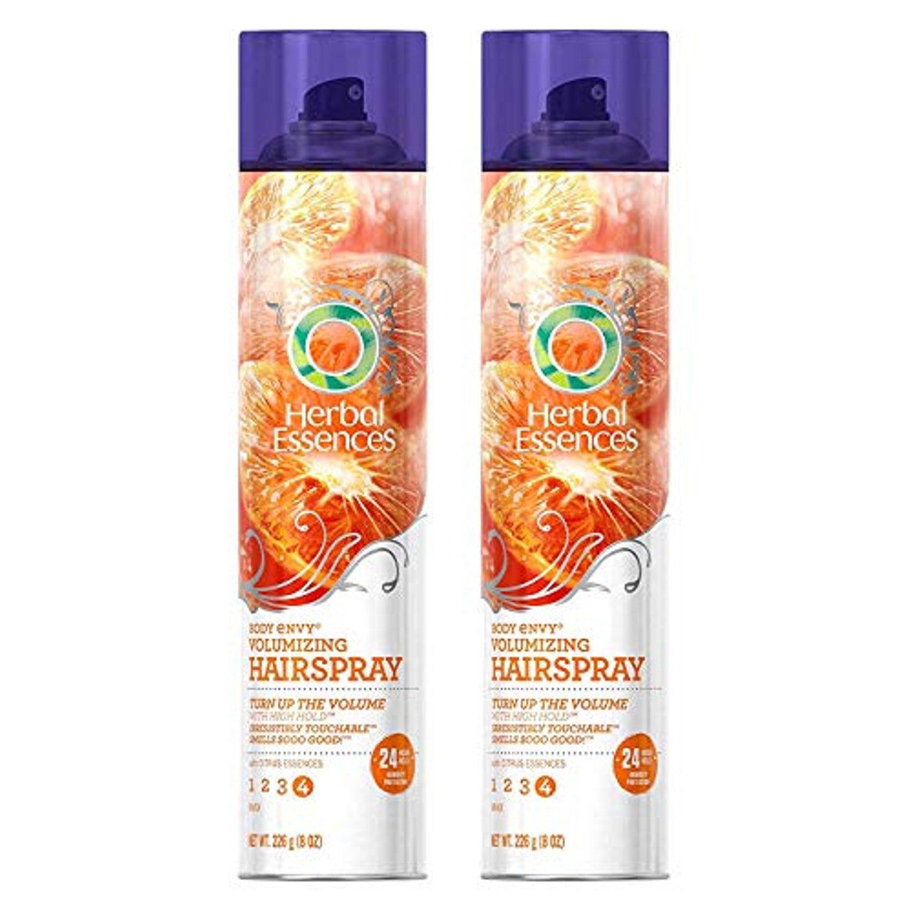 Herbal Essences Body Envy Volumizing Hairspray 4 Max with citrus, health and beauty product for shiny, full-bodied hair.