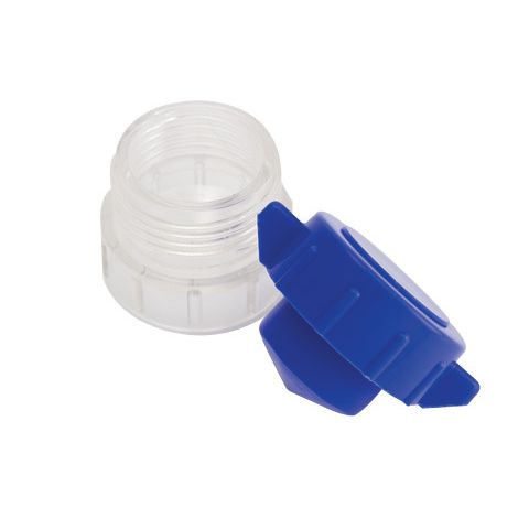 Apex Pill Pulverizer from Pasteur Pharmacy, heavy-duty tablet crusher for easy medication swallowing, shown in use.