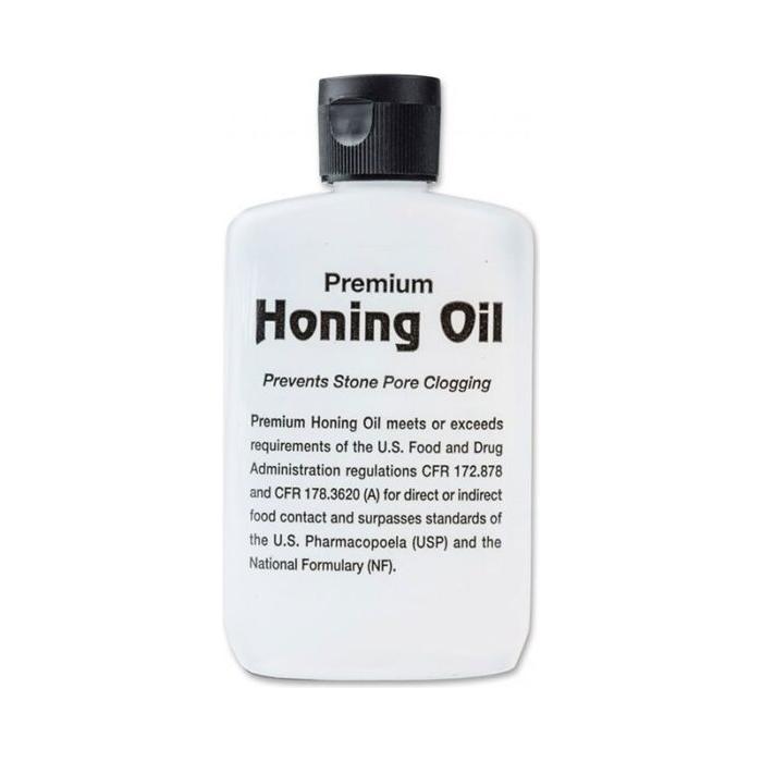 Boker RH Preyda Premium Honing Oil 4 oz bottle, clear oil for sharpening and maintenance of blades, by Pasteur Pharmacy