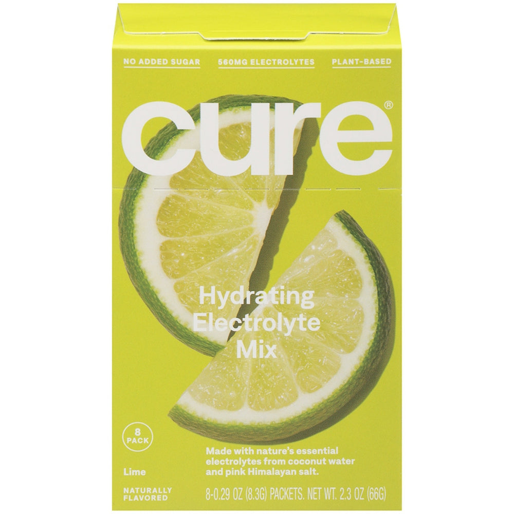 Limes from Pasteur Pharmacy for Cure Hydration Lime Hydrating Electrolyte Mix, fresh and vibrant citrus fruit image