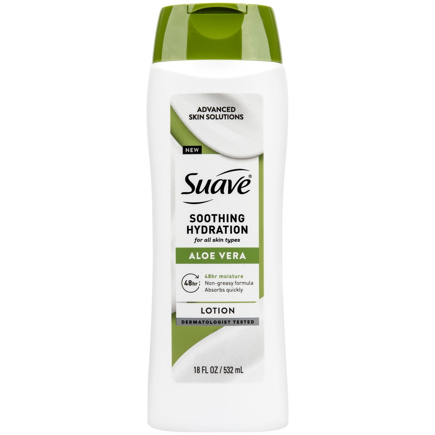 Pasteur Pharmacy Suave Soothing Hydration Hand and Body Lotion with Aloe Vera, moisturizing for all skin types