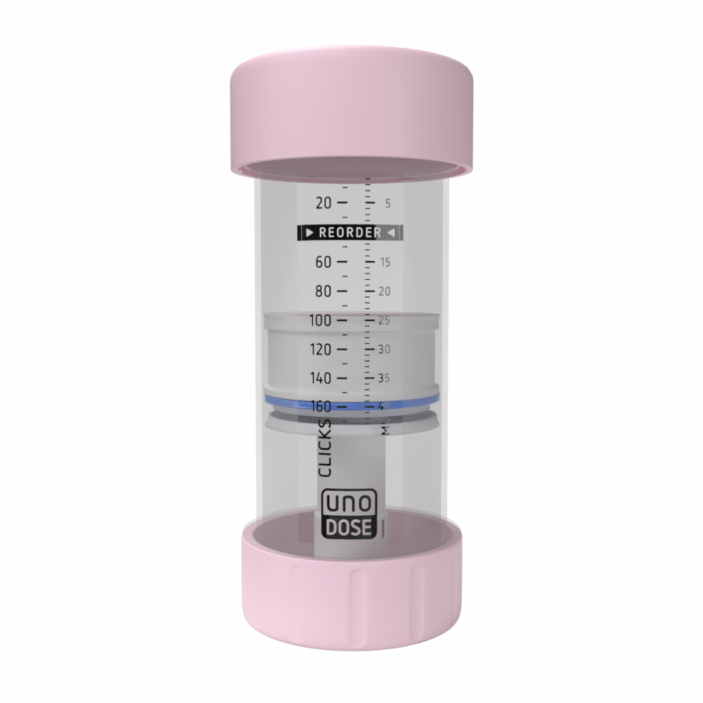 Pink UnoDose™ Metered-Dose Topical Applicator 42 mL pack of 25 medical supplies from Pasteur Pharmacy