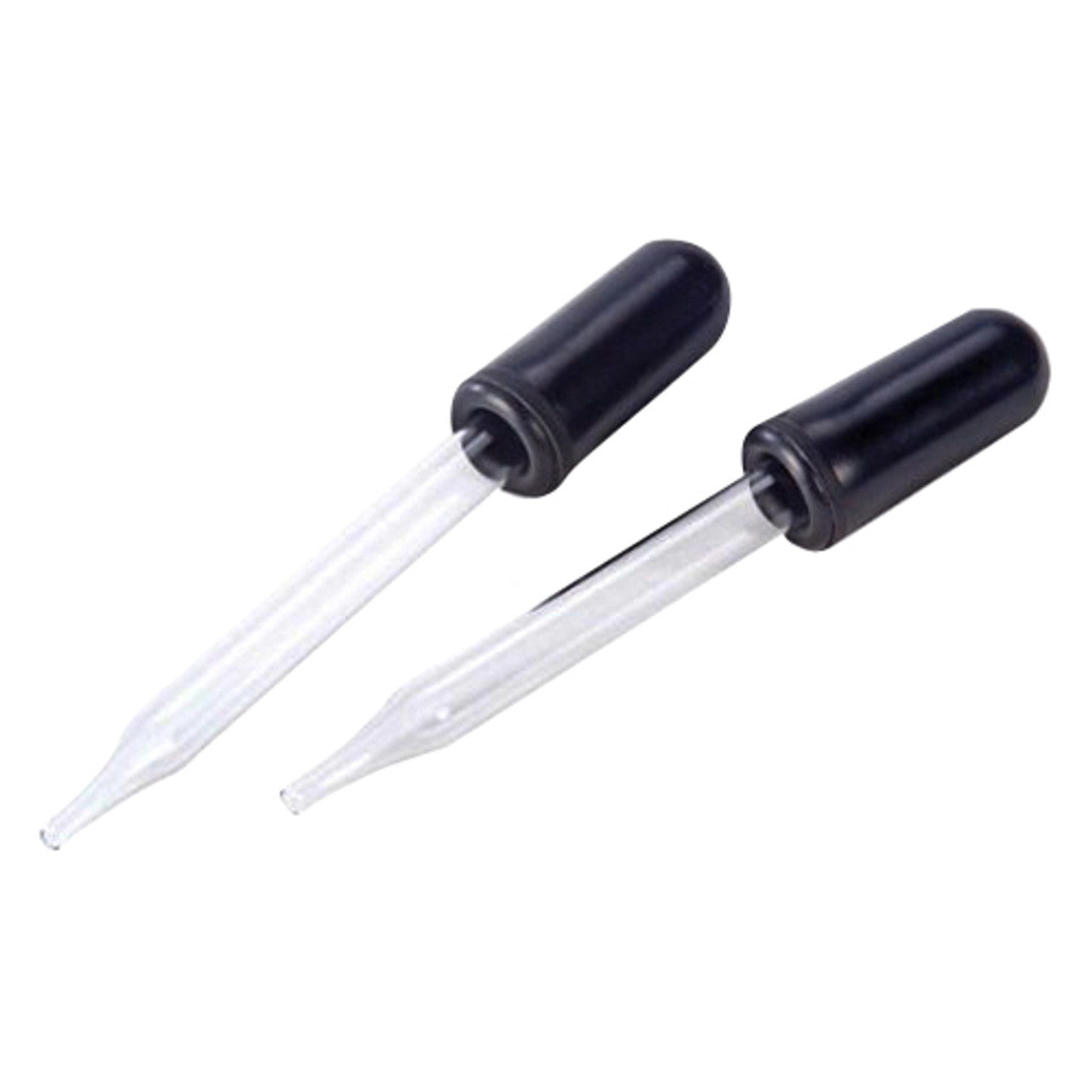 Carex Medicine Dropper Kit with straight and bent tips, precision calibrated for accurate medication measurement.