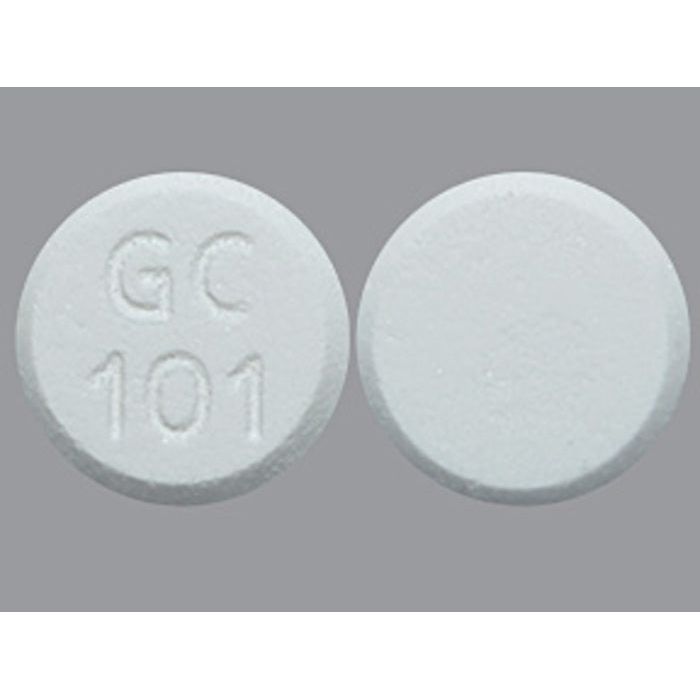 Geri-care Pharm non-aspirin acetaminophen medicine bottle, pharmaceutical drug for pain relief, from Pasteur Pharmacy.