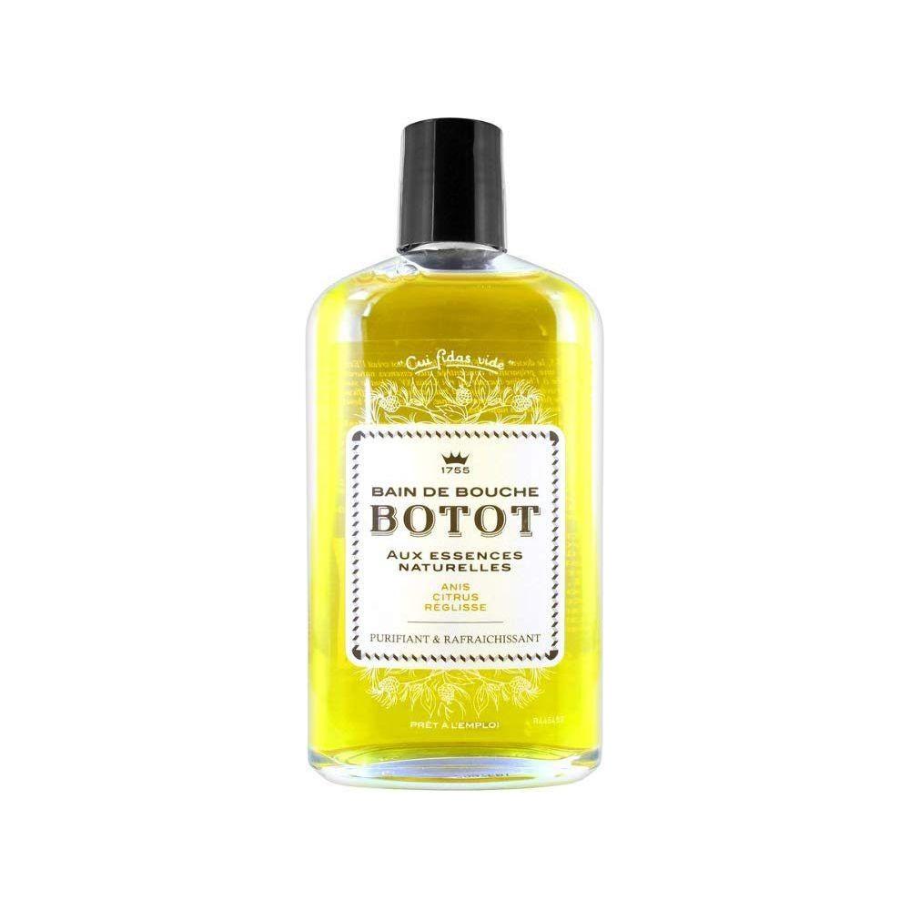 Botot Citrus Mouthwash in 250ml bottle, featuring fresh citrus flavor for oral freshness and hygiene.