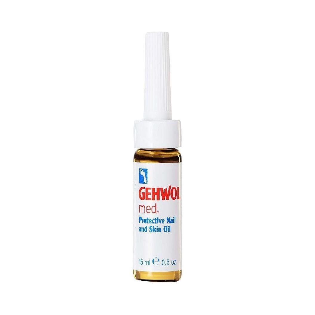 Pasteur Pharmacy Gehwol Med Nail and Skin Oil 0.5 oz bottle with label, designed for nourishing nails and skin care.