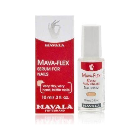 Mavala Nail Care Flex Serum for nails in a 0.3 oz bottle, designed to strengthen and improve nail flexibility and health.