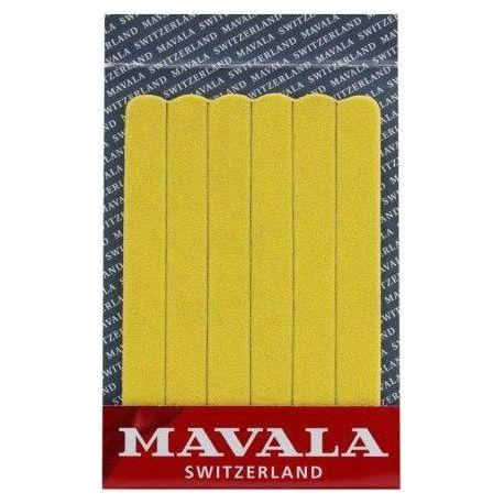 Set of six Mavala Mini Every Boards nail files by Pasteur Pharmacy, compact and durable nail grooming tools