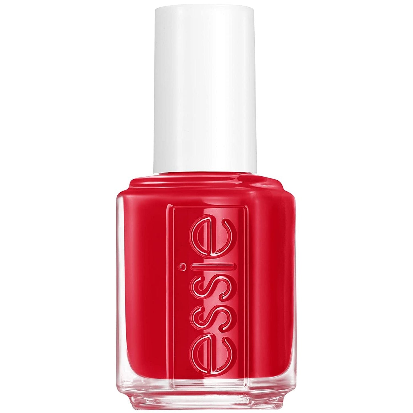 Essie Not Red-y For Bed 490 nail polish bottle, 0.46oz, in a soft pink shade, displayed upright with product label visible.