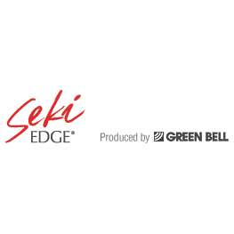 Seki Edge stainless steel nail scissors with sharp blades, designed for precise nail trimming, on a white background.