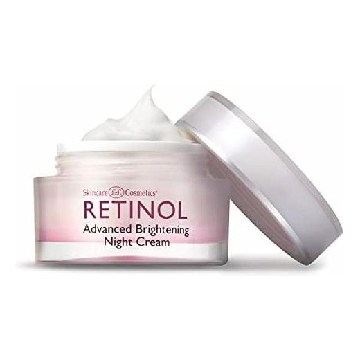 Pasteur Pharmacy Retinol Advanced Brightening Night Cream 1.7 oz, smooth cream for nighttime skincare and skin brightening.