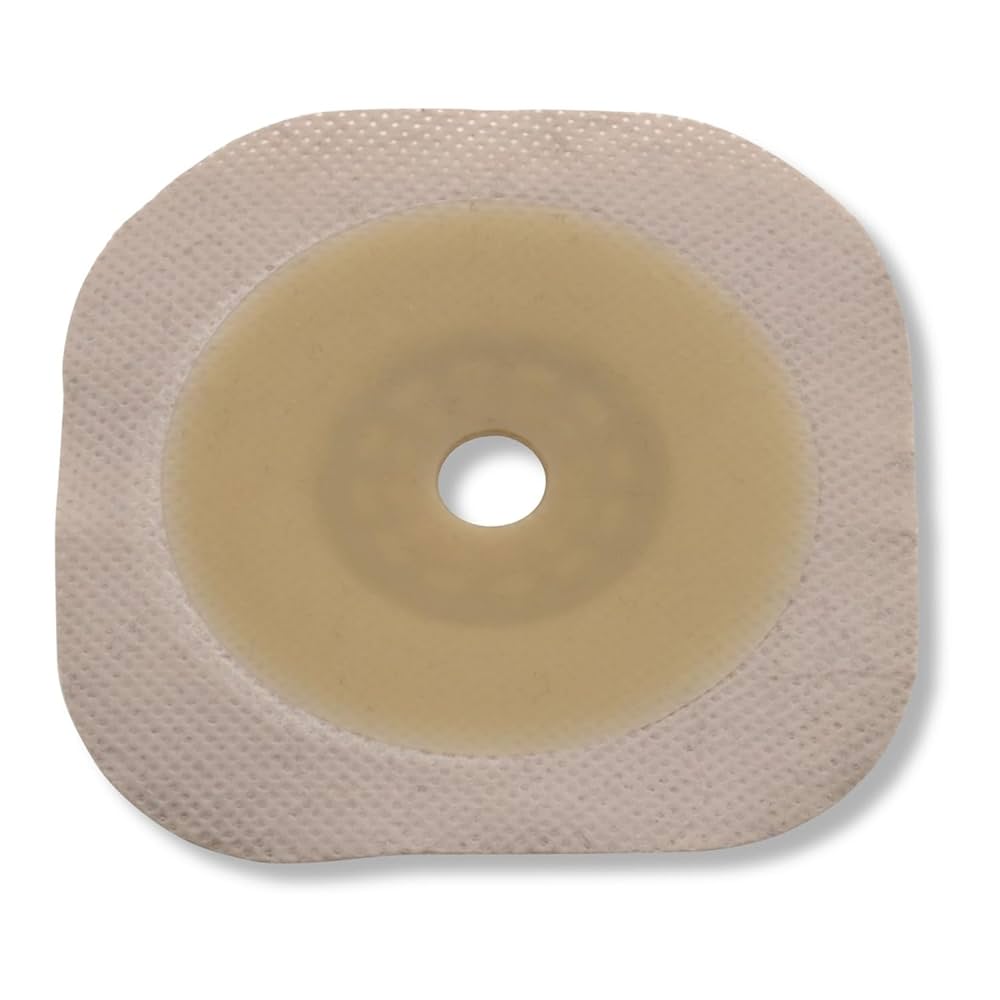 Hollister 14603 Flat Flextend Skin Barrier, 5-pack, cut-to-fit up to 1-3/4" flange, ostomy skin barrier for ostomy supplies.