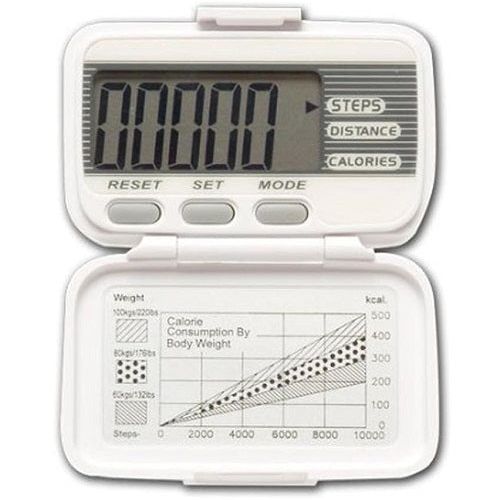 LifeSource Digital Pet Pedometer MYXL15 by Pasteur Pharmacy showing a compact device with digital display for tracking pet activity.