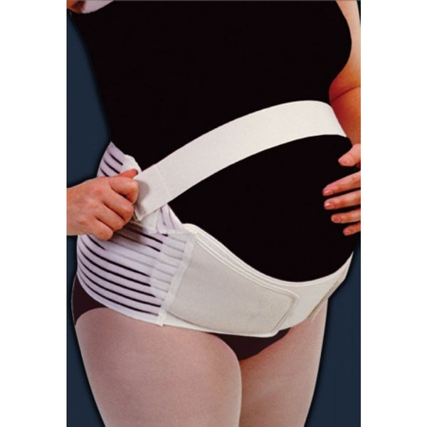 Bell-Horn Maternity Support Belt in medium size, designed for comfort and support during pregnancy.