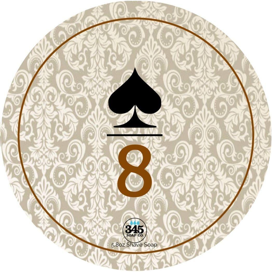 345 Soap Co. Aces Over 8s Post Shave Balm in a 2 oz tube, featuring a soothing formula for post-shave skin care.