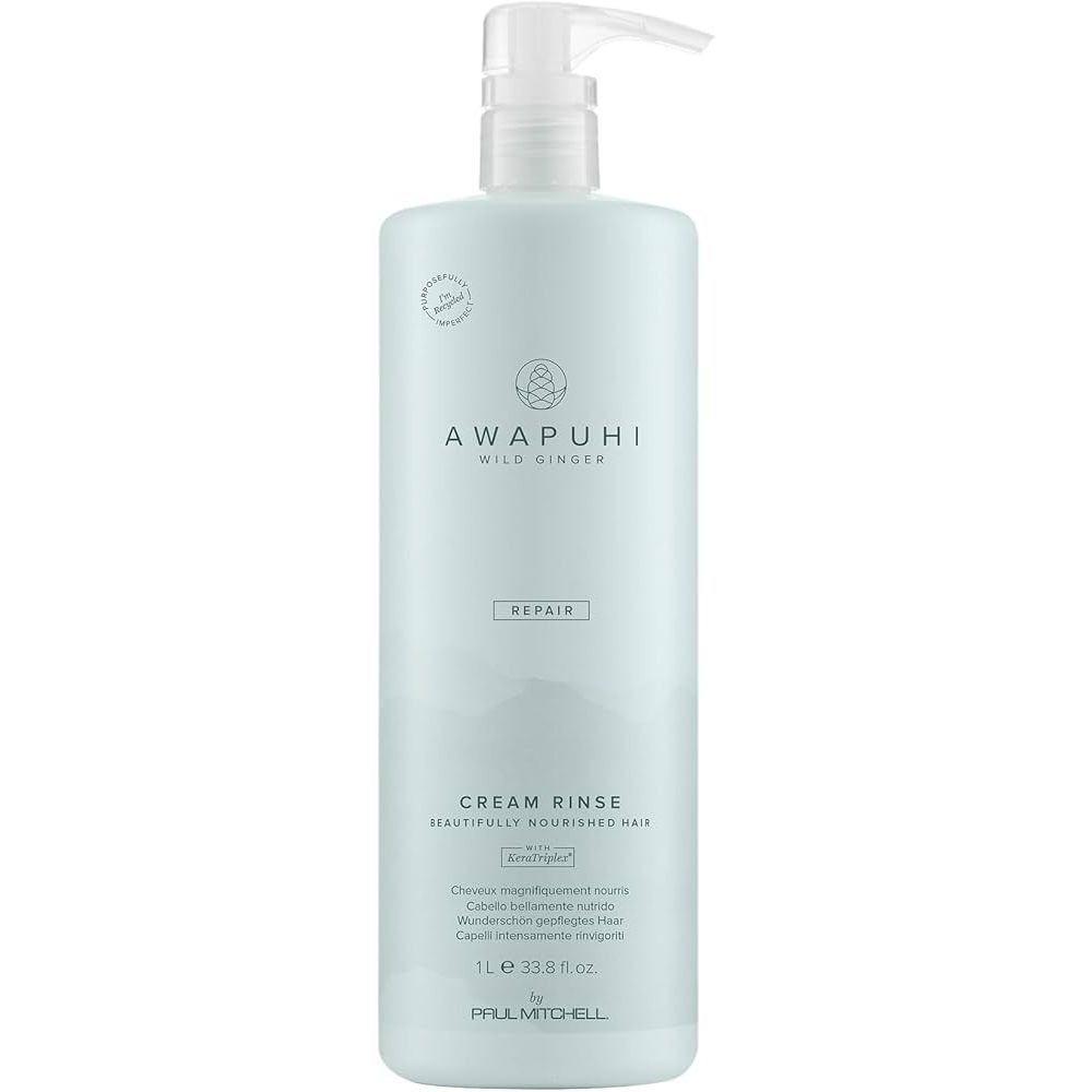 Paul Mitchell Awapuhi Keratin Cream Rinse Conditioner 300ml bottle, showing the product label and packaging.