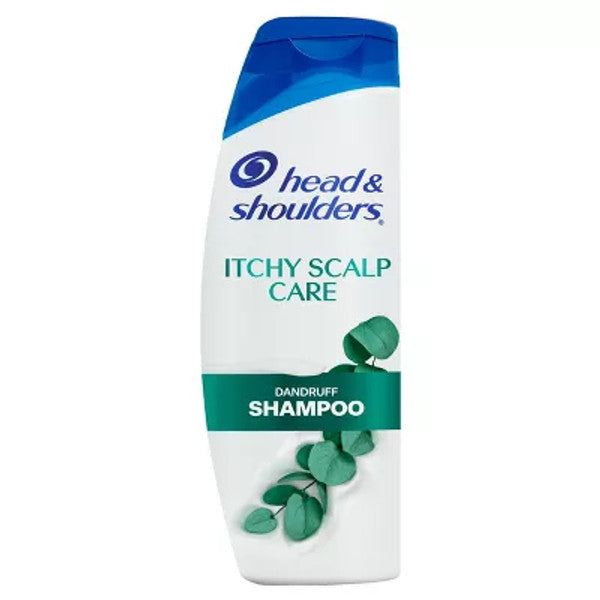 Head & Shoulders Itchy Scalp Care Shampoo in 20.7 fl oz bottle, anti-itch formula for scalp relief, by Pasteur Pharmacy.