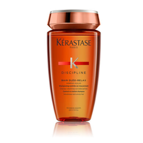 Kerastase Elixir Ultime Bain Oleo-Riche Shampoo in 250ml bottle, nourishing hair care product for glossy, healthy hair.