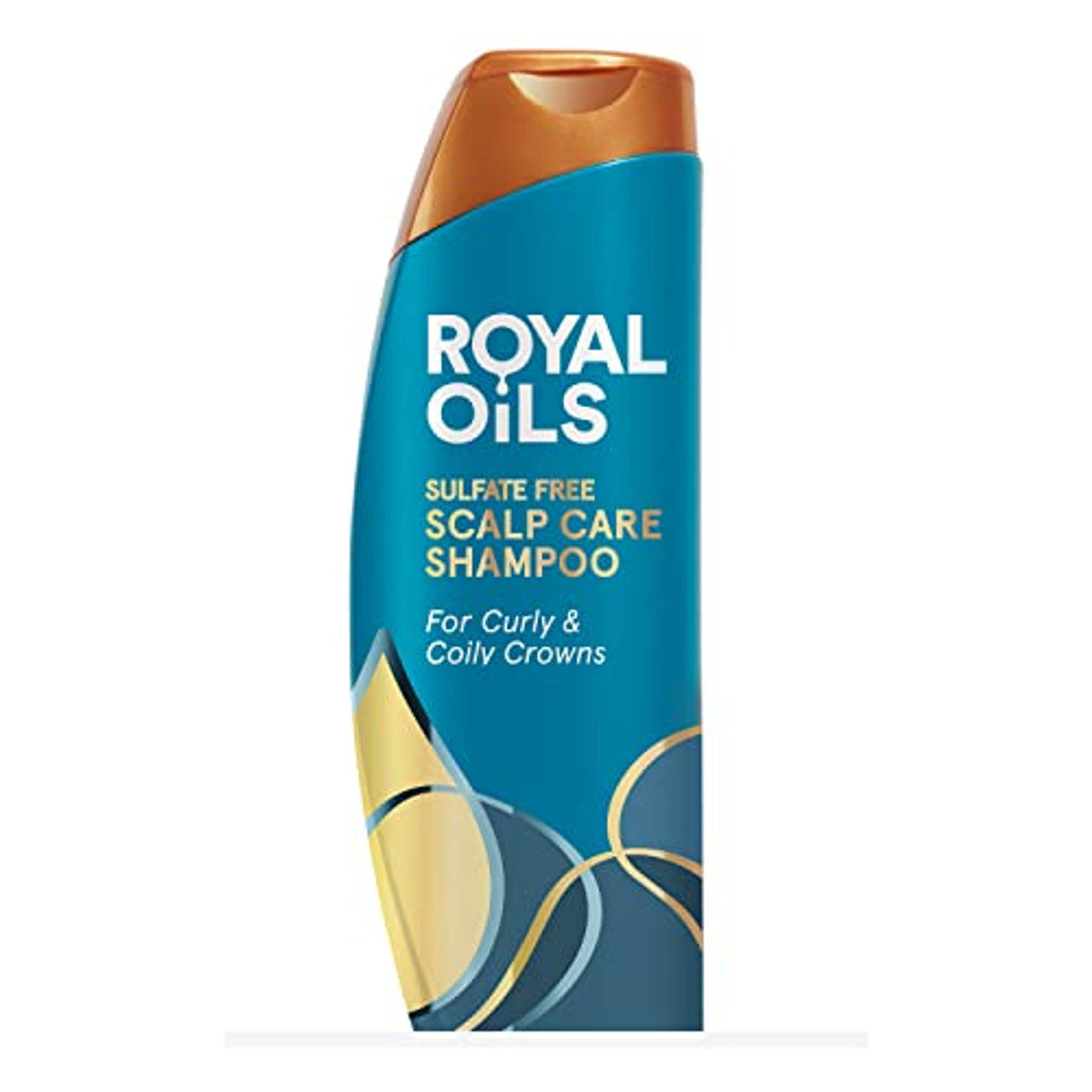 Royal Oils Head & Shoulders sulfate-free scalp care shampoo in 12.8 fl oz bottle, gentle shampoo for scalp and hair health