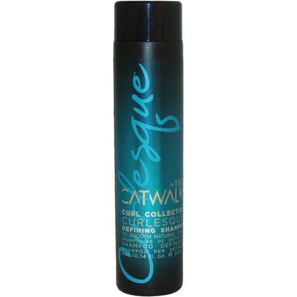 Tigi Catwalk Curl Collection Curlesque Defining Shampoo in a 10.14oz bottle, designed for enhancing curly hair.