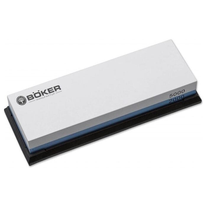 Boker Synthetic Sharpening Stone 2000/5000 from Pasteur Pharmacy, double-sided sharpening stone for knives and tools.