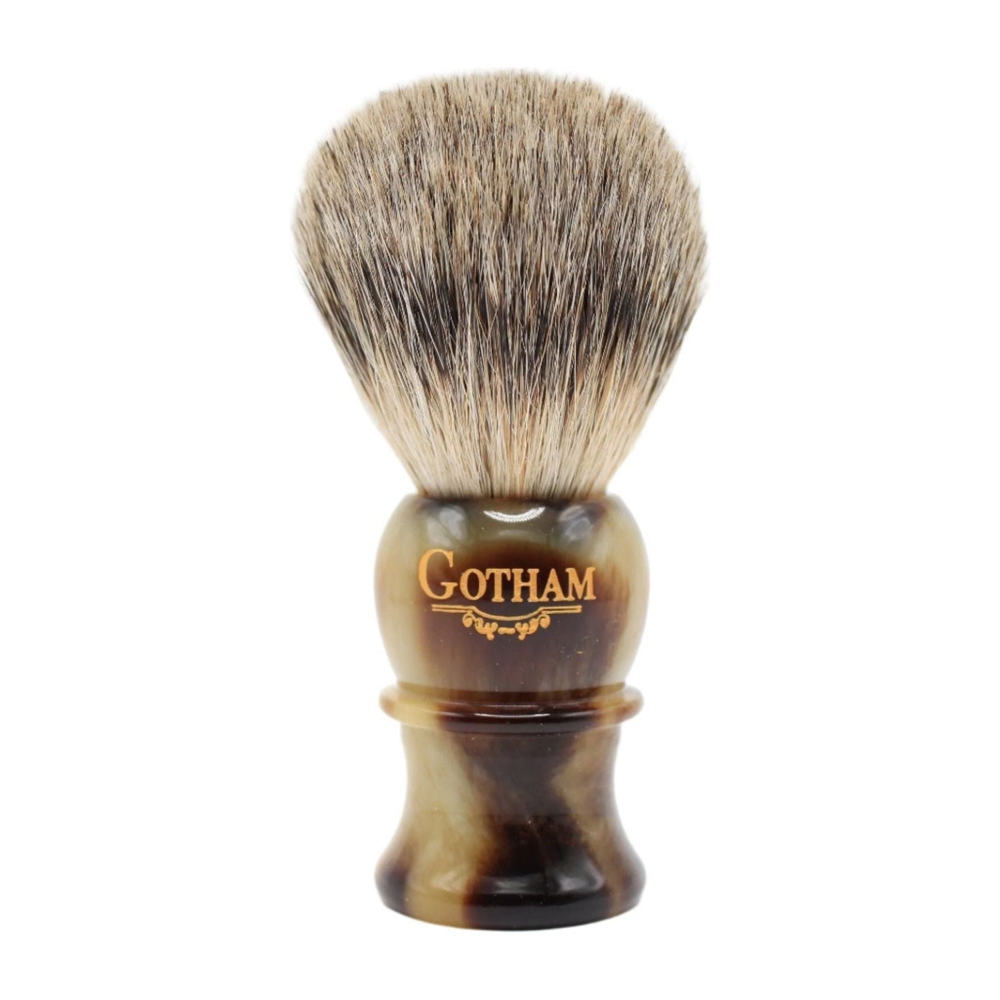 Gotham Pasteur Exclusive BE20-FH50 shaving brush with soft bristles and a classic handle, perfect for a traditional shaving experience.