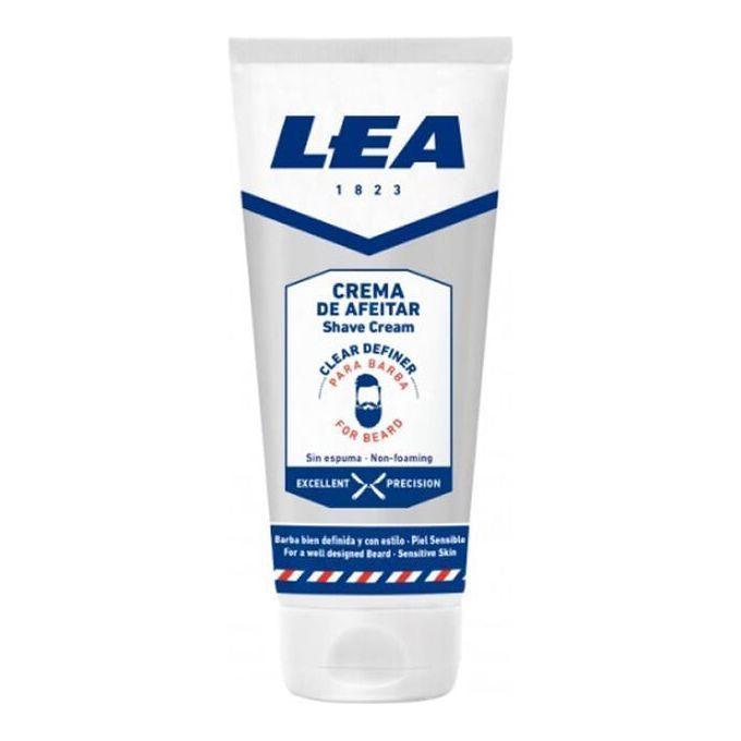 Lea Shaving Cream in 75ml tube, smooth foaming shaving cream from Pasteur Pharmacy, ideal for a close, comfortable shave.