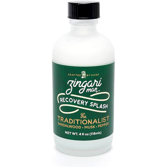 Pasteur Pharmacy Zingari Man The Traditionalist Shaving Collection with vegan shaving soap in a 5 oz container.
