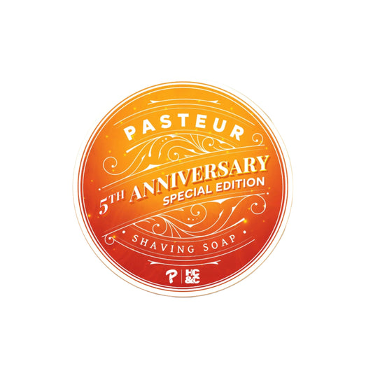 Pasteur Pharmacy HC&C x Pasteur 5th Anniversary special edition shaving set with soap and grooming accessories.
