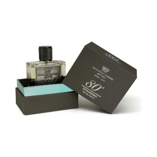 Saponificio Varesino 80th Anniversary Special Edition shaving set with soap, brush, and accessories in elegant packaging.