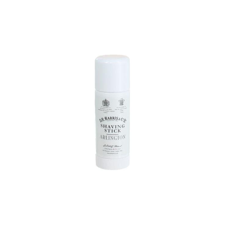D. R. Harris & Co Arlington Shaving Stick 40g, natural grooming product for a smooth shave, shown in its packaging.