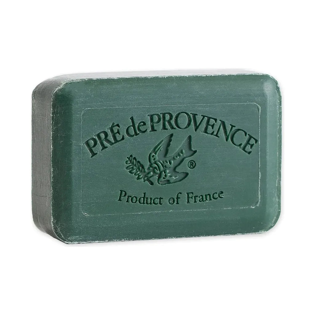 Pre De Provence Shea Butter Enriched Vegetable Soap with Noble Fir scent, 250g, creamy and nourishing bar from Pasteur Pharmacy.