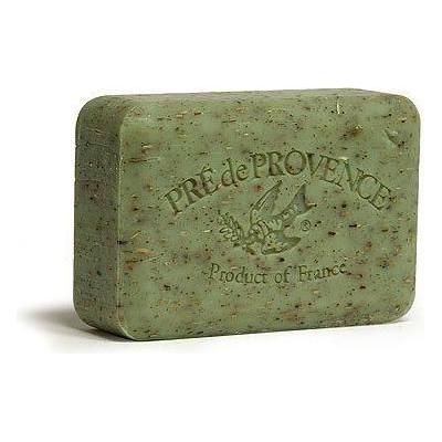 Sage Shea Butter Vegetable Soap by Pre De Provence, 250g, with natural soap bar enriched with shea butter and botanical ingredients
