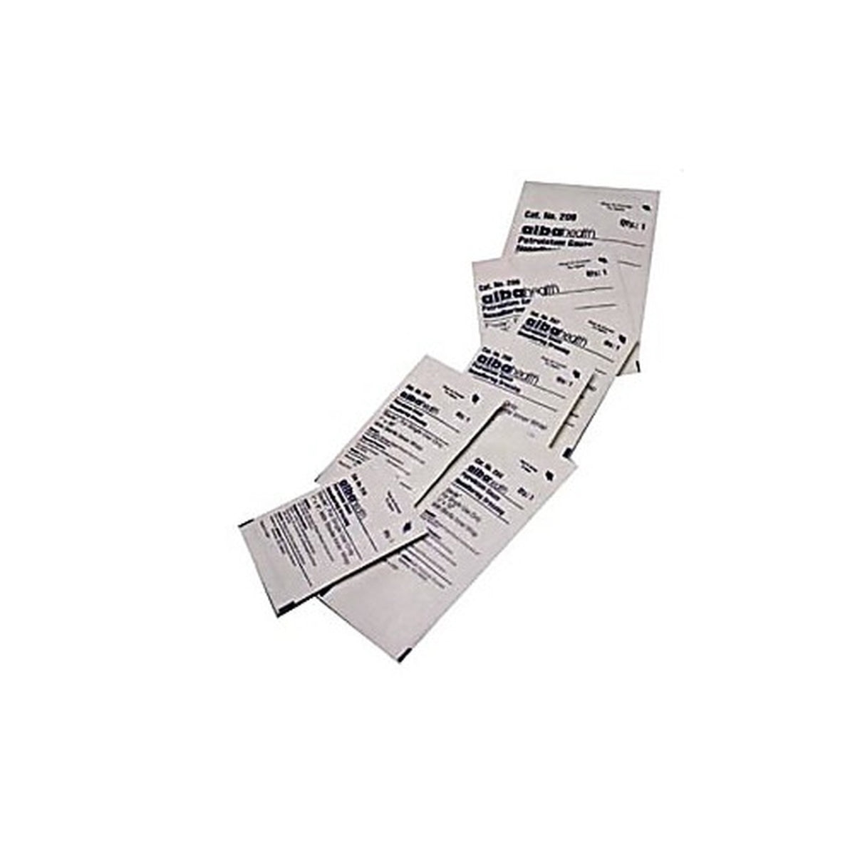 AlbaHealth Petrolatum Dressing 3x18 inches, skin care product, 12-count pack, designed for wound protection and skin healing.