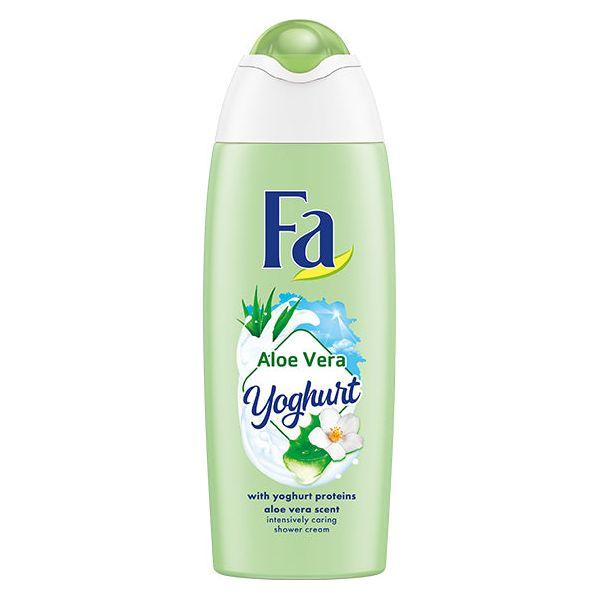 Fa Hand Creamwash with Yoghurt and Aloe Vera, 250ml, skincare product showing the creamwash bottle with natural ingredients.