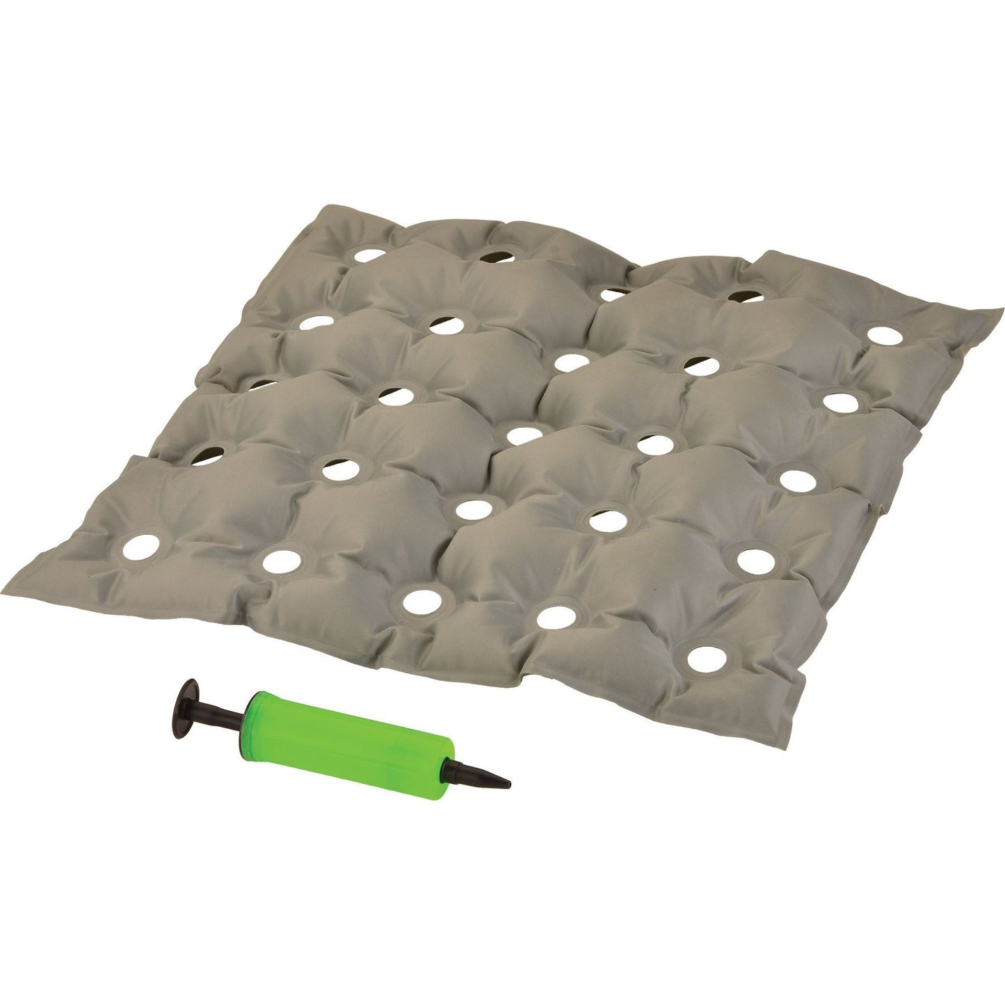 Grey Nova Waffle Seat Air Cushion by Pasteur Pharmacy, stadium seat cushion with textured waffle design for comfort.