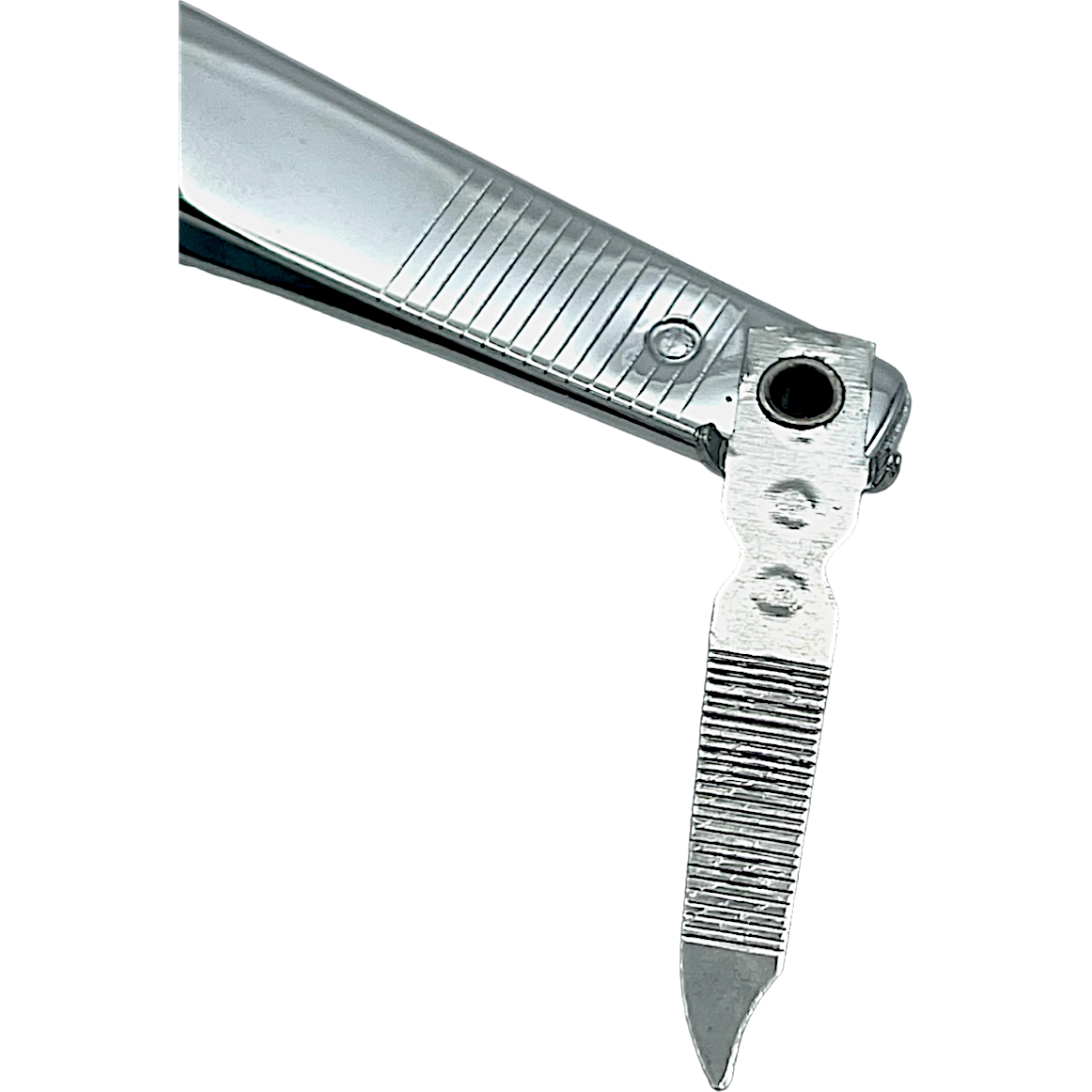 Dural Green small toenail clippers by Pasteur Pharmacy, compact stainless steel nail trimmers for precise toenail grooming.