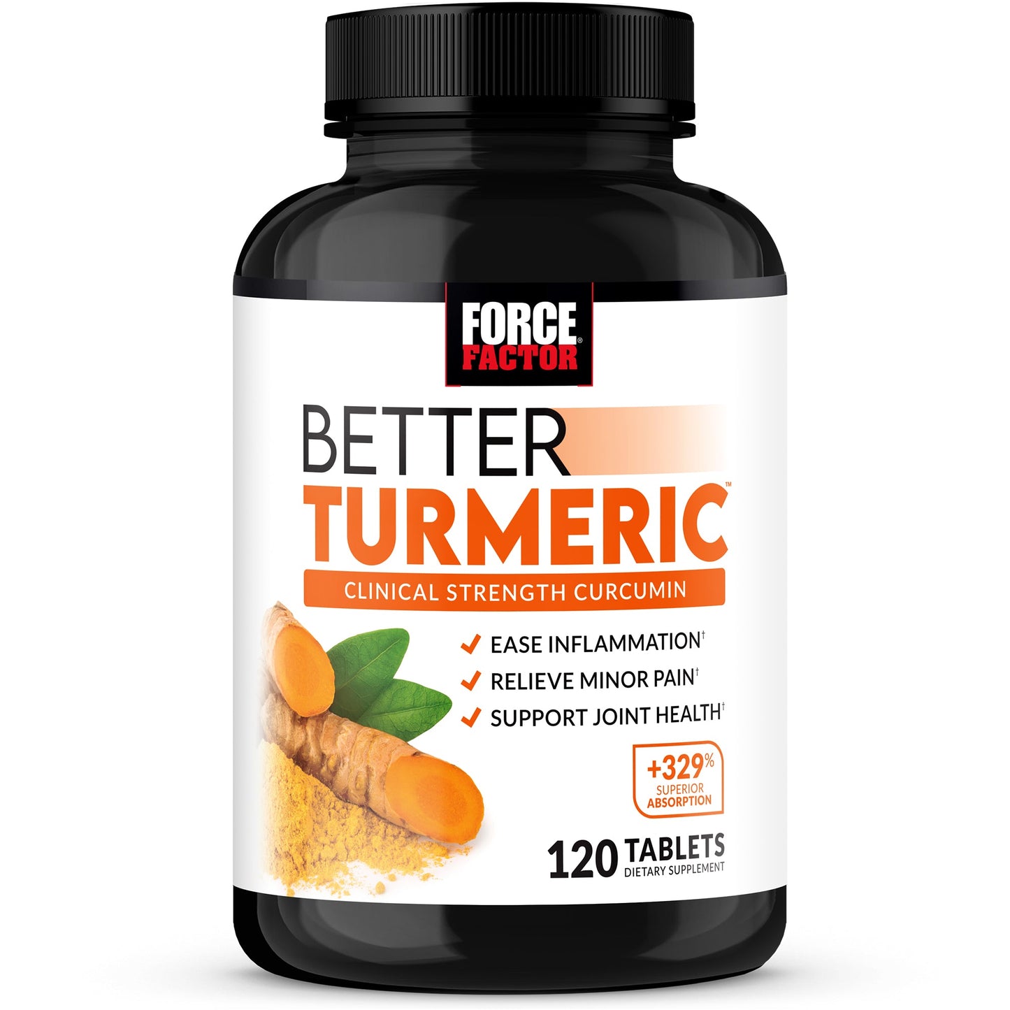 Better Turmeric 1600mg supplement bottle from Pasteur Pharmacy, showing the label with tablets inside the container.