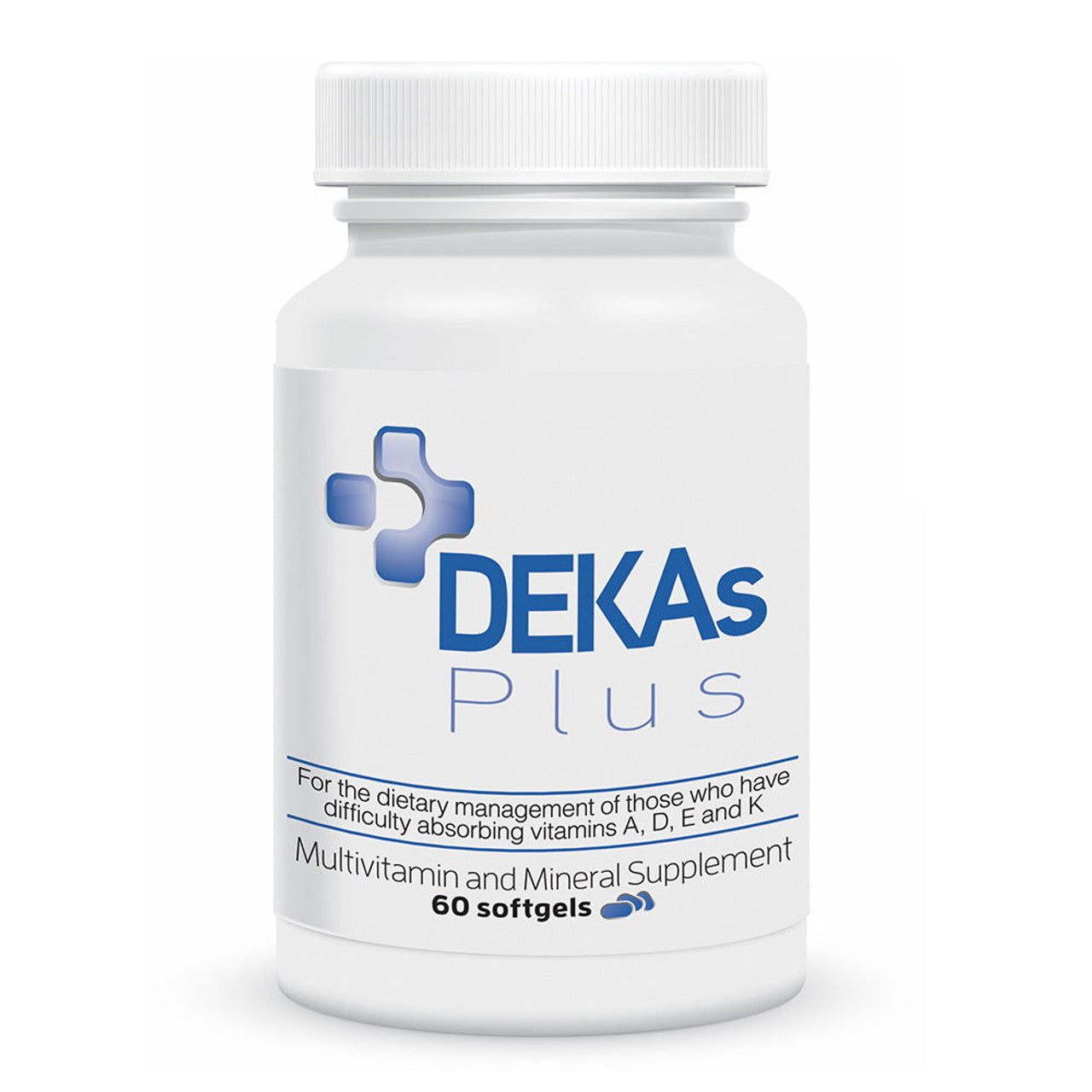 DEKA Plus Multivitamin Supplement softgels from Pasteur Pharmacy, dietary vitamins and supplements for daily health support.