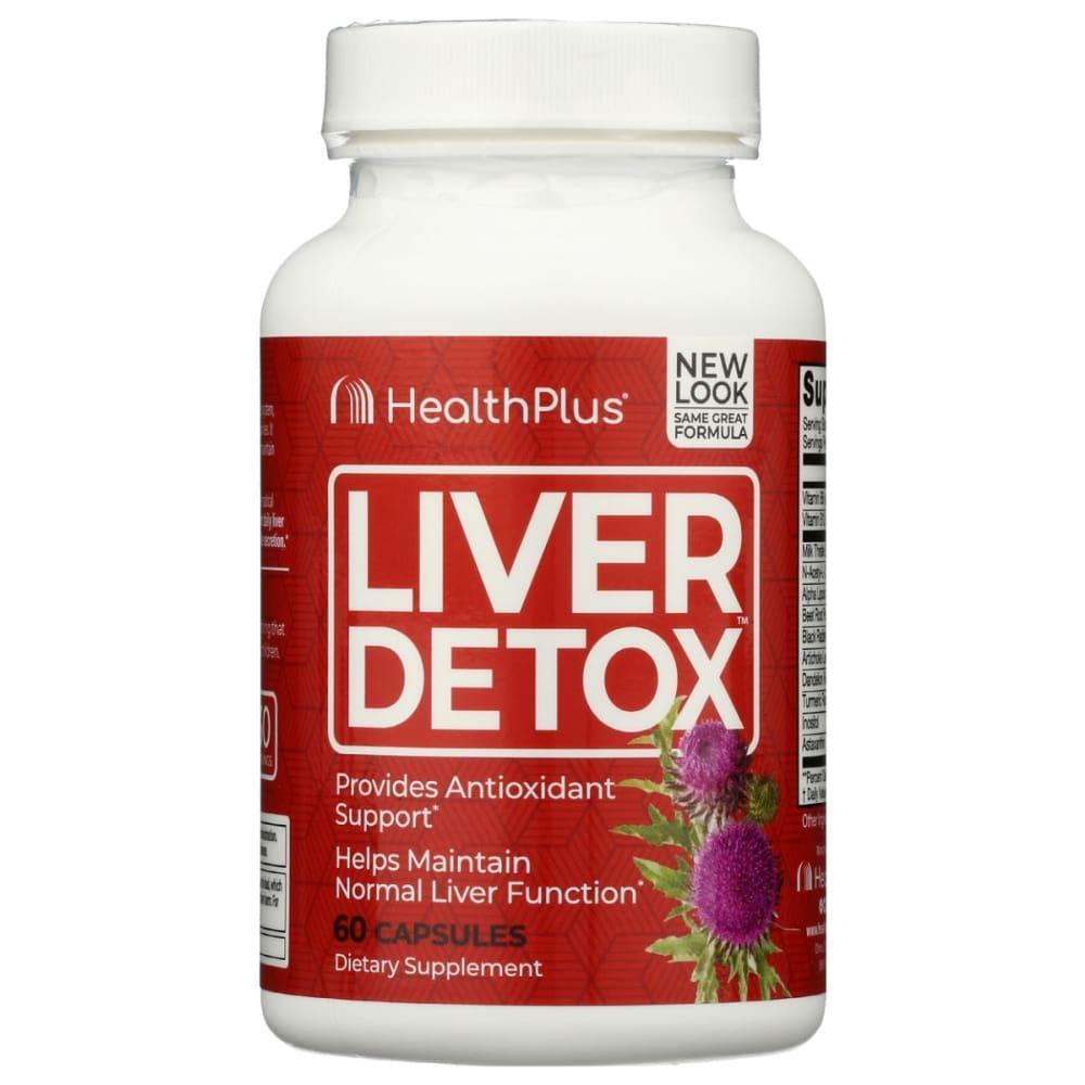 Leader Liver Cleanse & Detox Support Supplement by Pasteur Pharmacy, 60 capsules of vitamins and supplements for liver health.