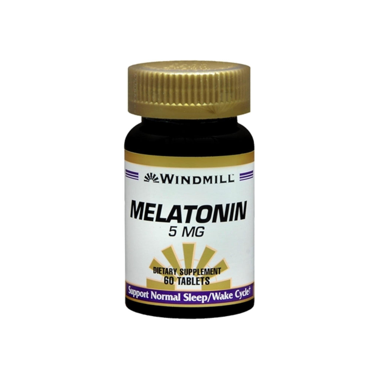 Bottle of Pasteur Pharmacy Melatonin 5 mg tablets, 60 count, dietary supplement for sleep support.