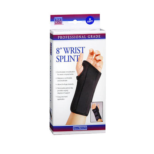 Left medium Fla Orthopedics ProLite wrist splint brace designed for wrist support and stabilization.