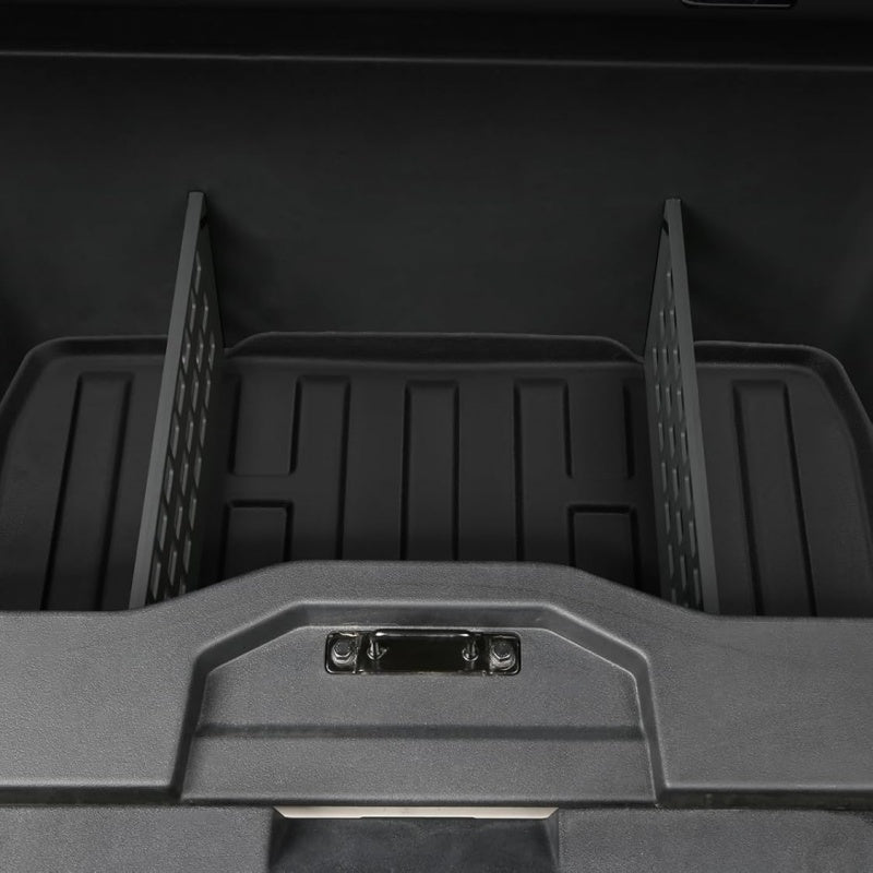 Pair of rear trunk lower grille baffles for Tesla Cybertruck, designed to fit seamlessly and enhance vehicle appearance.